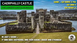 Caerphilly Castle  The Largest in Wales 2nd in Britain [upl. by Afton]