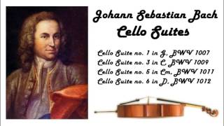 Johann Sebastian Bach  Cello suites in 432 Hz great for reading or studying [upl. by Alithia]