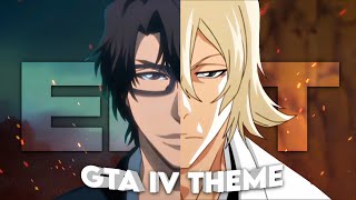 Aizen x Urahara  GTA IV Theme Edit [upl. by Kronick]